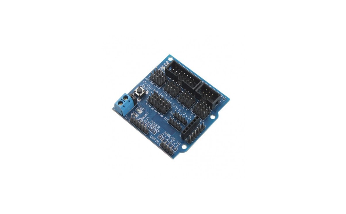 شیلد سنسور آردوینو دارای قابلیت اتصال کنترلر سروو / بلوتوث / SD card / APC220 / اولتراسونیک / I2C / 12864 LCD