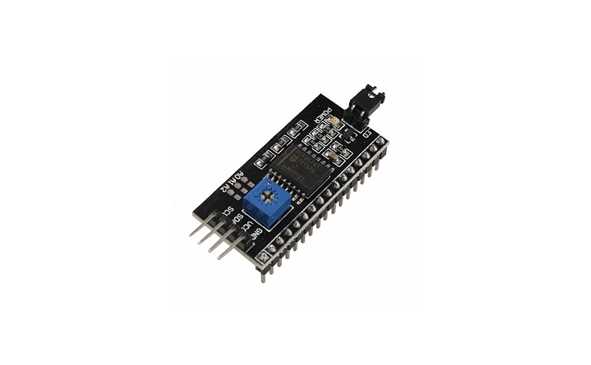 ماژول سریال I2C مخصوص نمایشگرهای 2x16 کاراکتری
