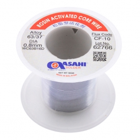 سیم لحیم 0.8mm 50gr مارک ASAHI