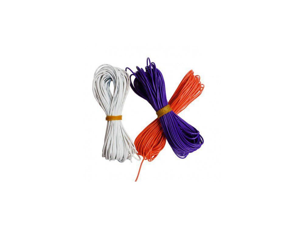 سیم افشان سایز AWG-26A زرد - 10 متری