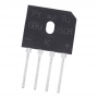 پل دیود 15A-800V تخت شانه ای GBU1508 تایوانی