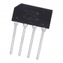 پل دیود 4A-600V تخت شانه ای GBL06 مارک VISHAY