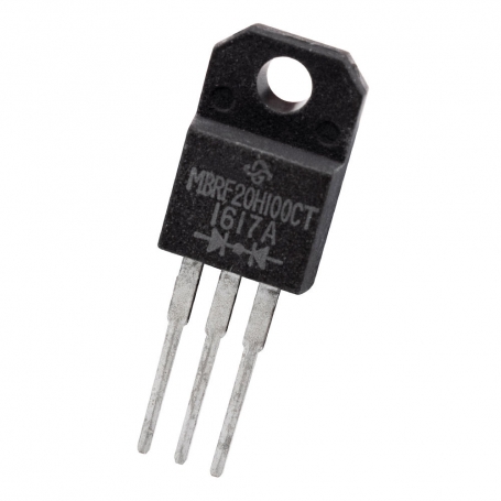 دوبل دیود MBRF20H100CT تایوانی مارک VISHAY پکیج TO-220FP