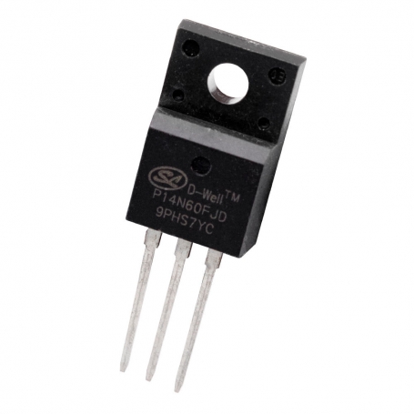 ماسفت P14N60F تایوانی مارک Silan Microelectronics پکیج TO-220FP