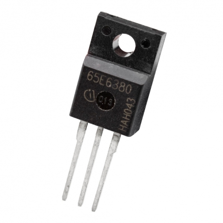 ماسفت 65E6380 تایوانی مارک Infineon پکیج TO-220FP