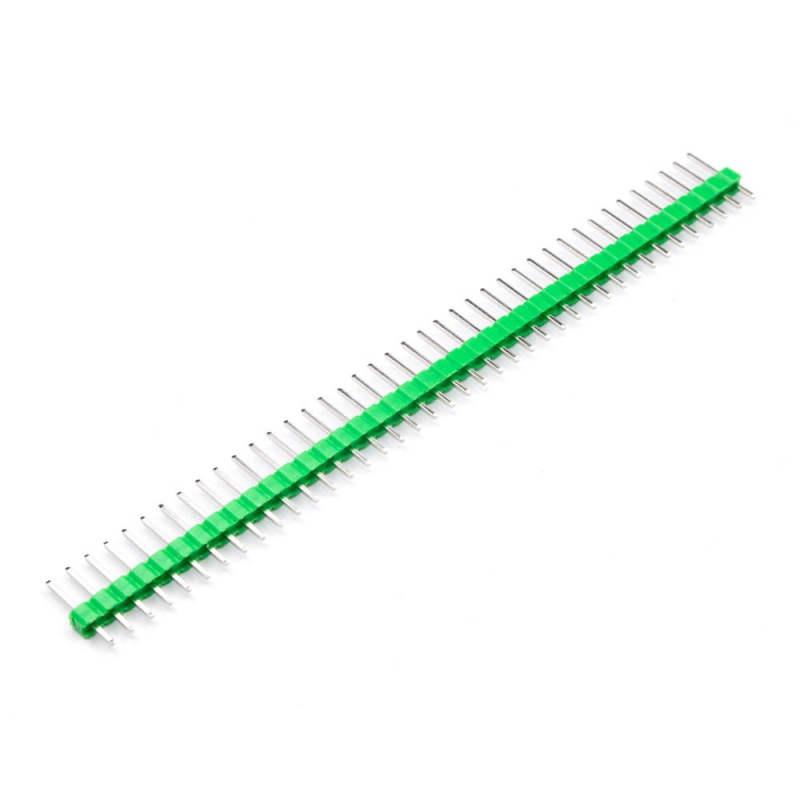 پین هدر 1x40 نری صاف سبز