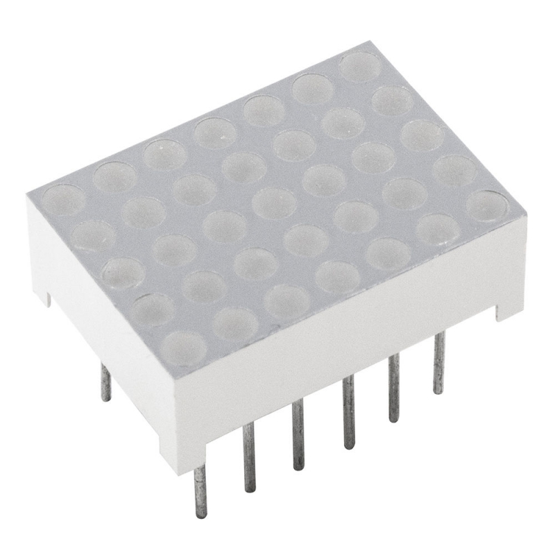 دات ماتریس 5x7 سبز 18x13mm