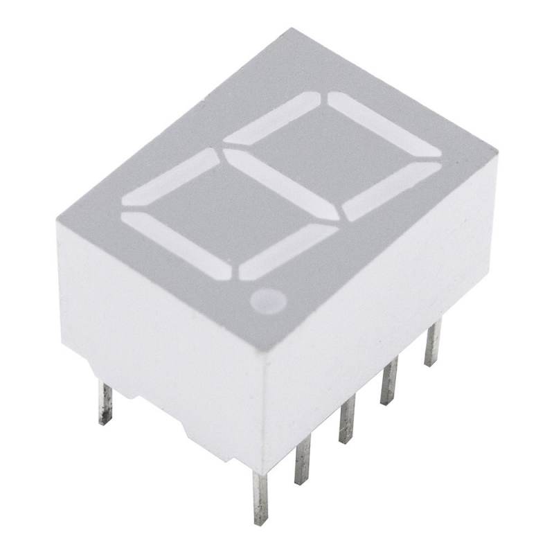 سون سگمنت تکی 0.39 اینچ قرمز آند مشترک مارک LITE-ON کد LTS-4801JR