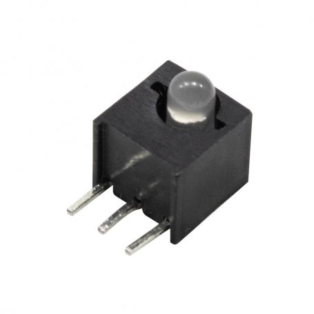 LED قابدار تکی دو رنگ آبی-قرمز رایت 3mm آند مشترک