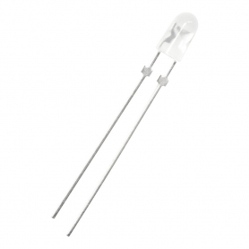 LED اوال نارنجی 4mm تابلو روانی 