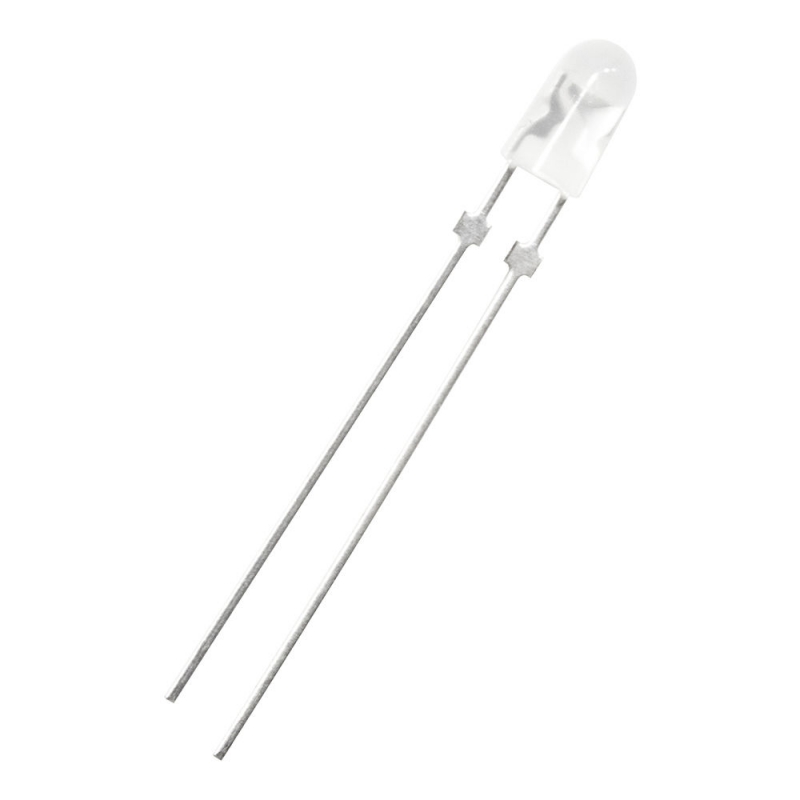 LED اوال نارنجی 4mm تابلو روانی 