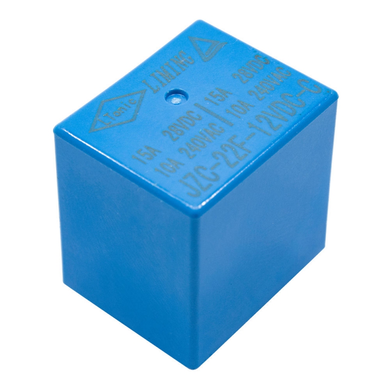 رله 12V-15A پایه میلون قوطی بلند مارک LIMING کد JZC-22F