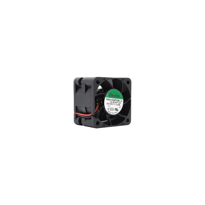 جت فن 12V-3.6W سایز 4x4 ضخامت 2.8 سانت مارک SUNON مدل PMD1238PQB1-A