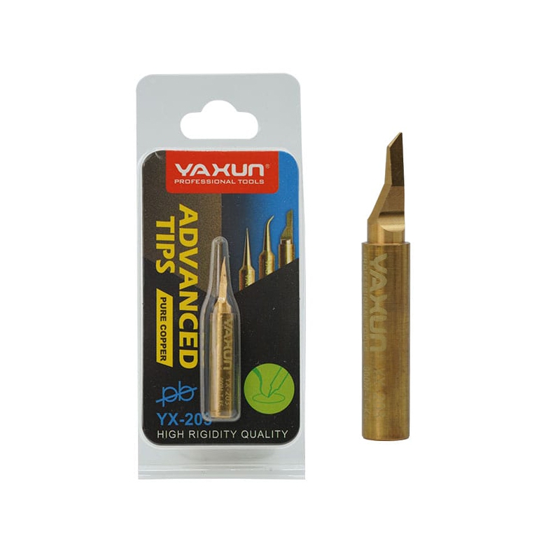 سرهویه تبری SMD مخصوص هیتر یاکسون YAXUN طلایی مدل 900M-T-KS