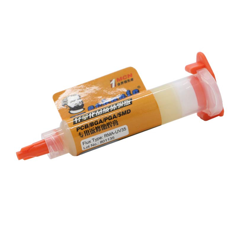 خمیر فلاکس 5cc سرنگی Mechanic مدل RMA-UV35
