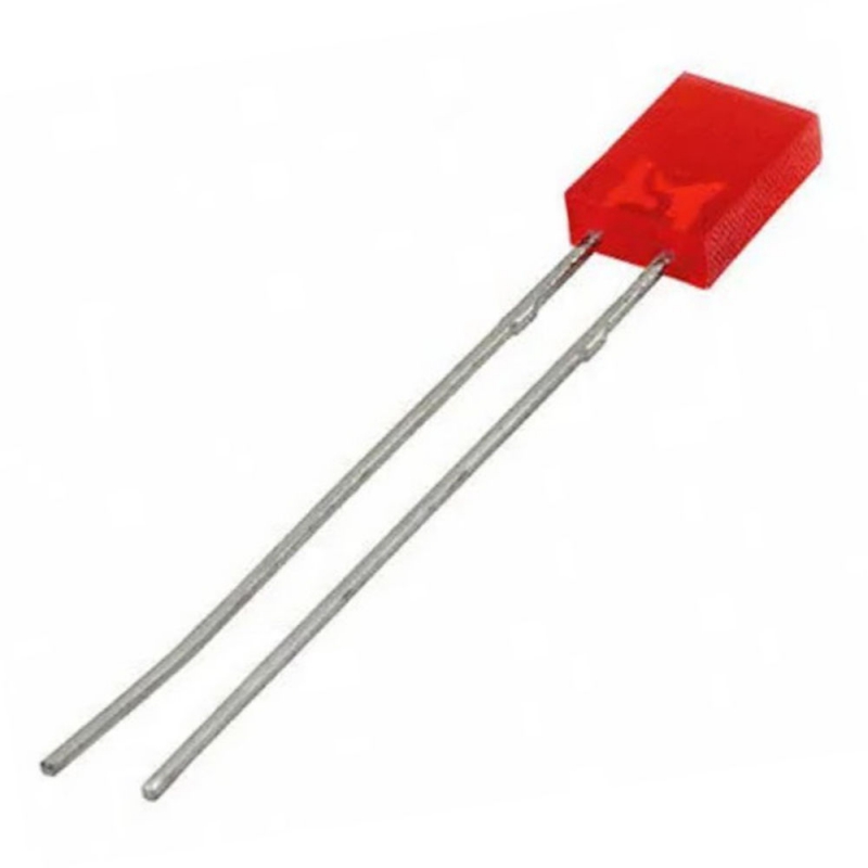 LED تخت مات قرمز 2.5x7