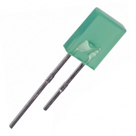 LED تخت مات سبز 2x5