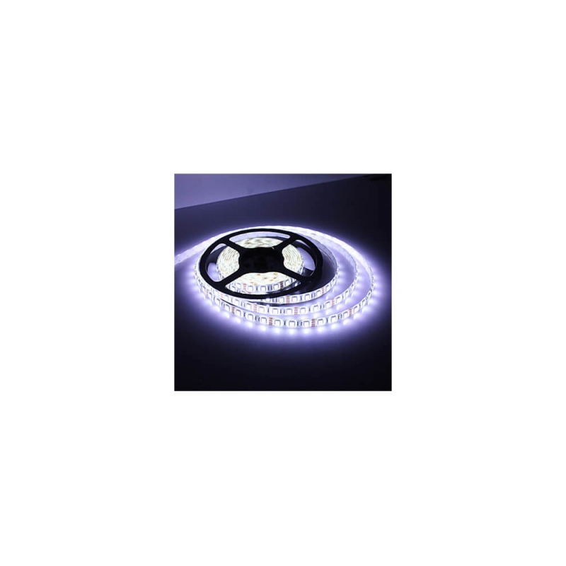 LED نواری سفیدمهتابی 12 ولت 3528-2835 بدون ژله 120PCS رول 5متری