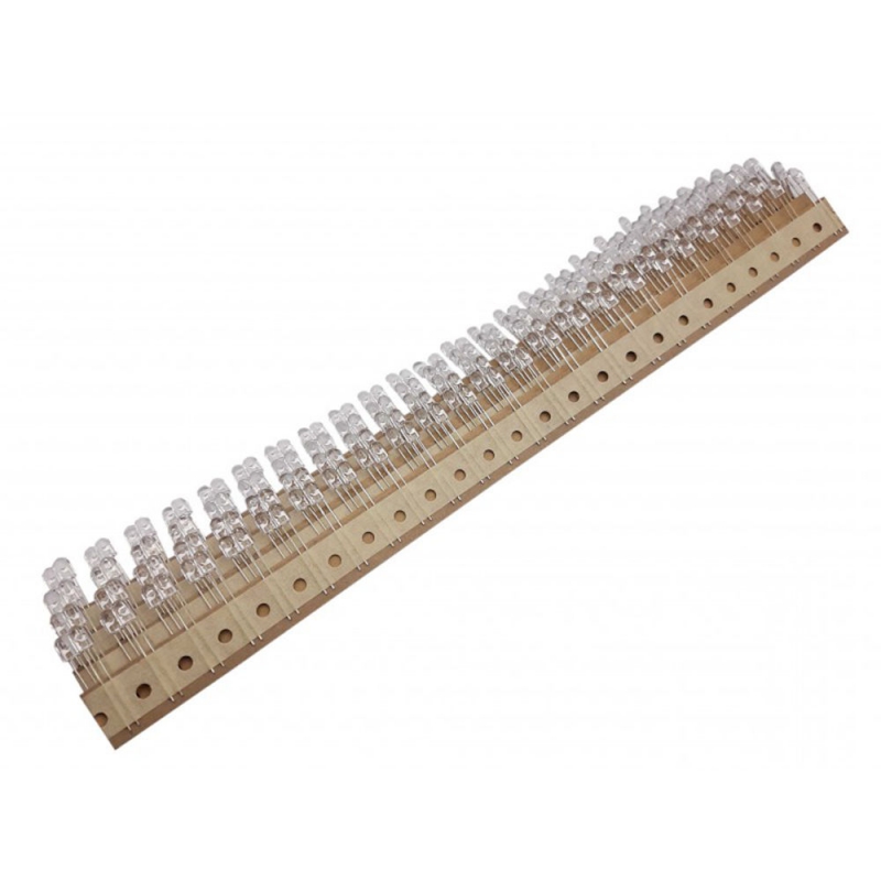 LED اوال سبز شفاف 5mm 