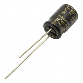 خازن الکترولیتی بدون پلاریته 2.7uF / 50V ژاپنی مارک ELNA سری SILMIC خازن الکت