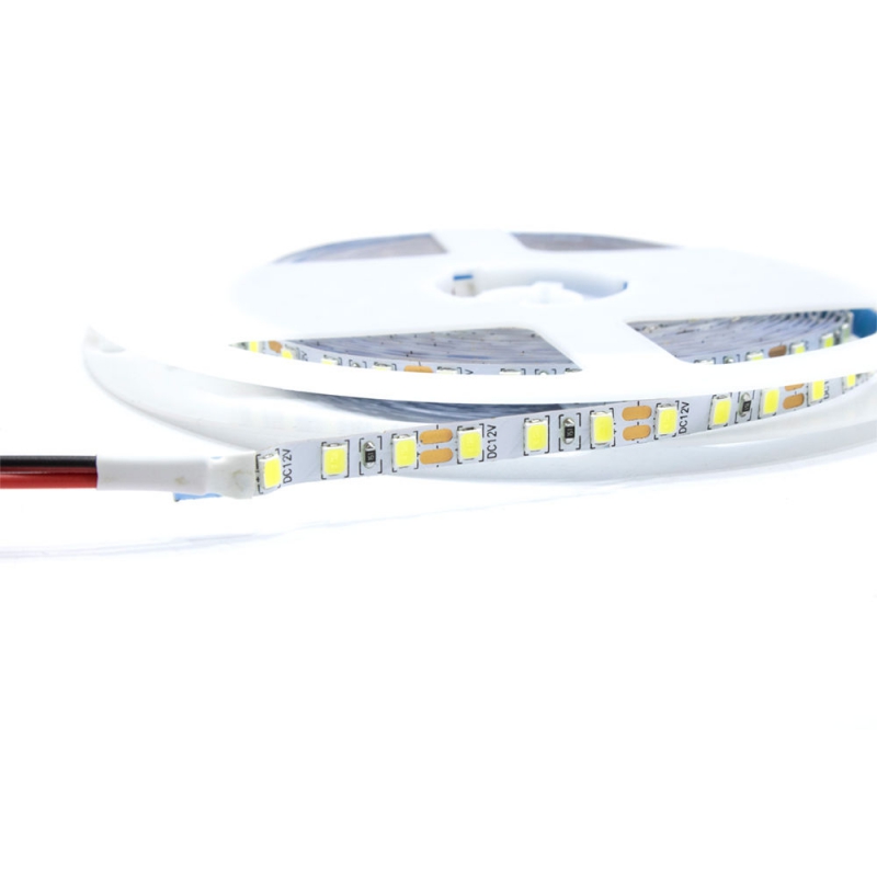 LED نواری سفیدمهتابی 12 ولت 3528-2835 بدون ژله 120PCS رول 5متری