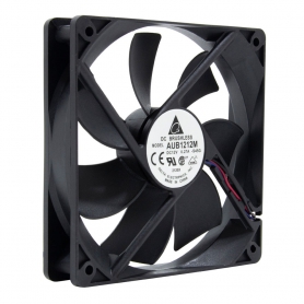 فن 12V-0.27A سایز 12x12x2.5 مارک DELTA مدل AUB1212M
