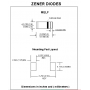 دیود زنر 5.6V SMD پکیج MELF - LL41