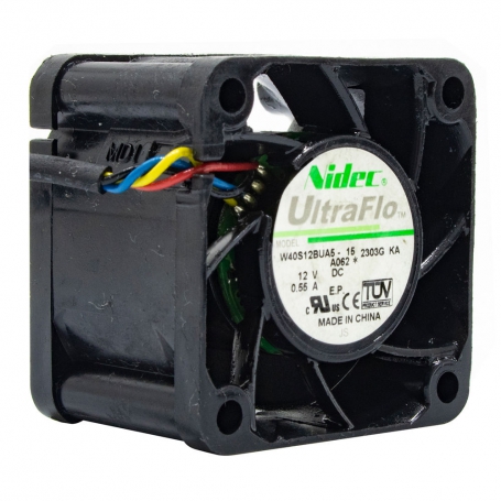 جت فن 12V-0.55A سایز 4x4x2.8cm مارک NIDEC مدل W40S12BUA5