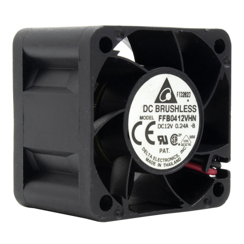 جت فن 12V-0.24A سایز 4x4x2.8cm مارک DELTA مدل FFB0412VHN