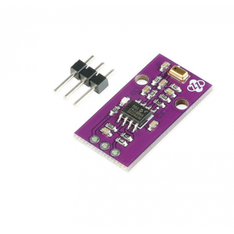 ماژول سنسور میکروفن سیلیکونی به همراه تقویت کننده MCP6022