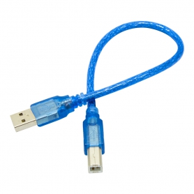 کابل USB A-B (پرینتری) شیلددار 30 سانتیمتری