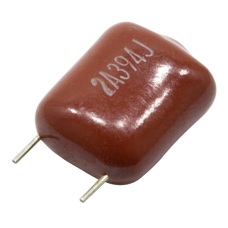 خازن پلی استر 390nF / 100V / 5%