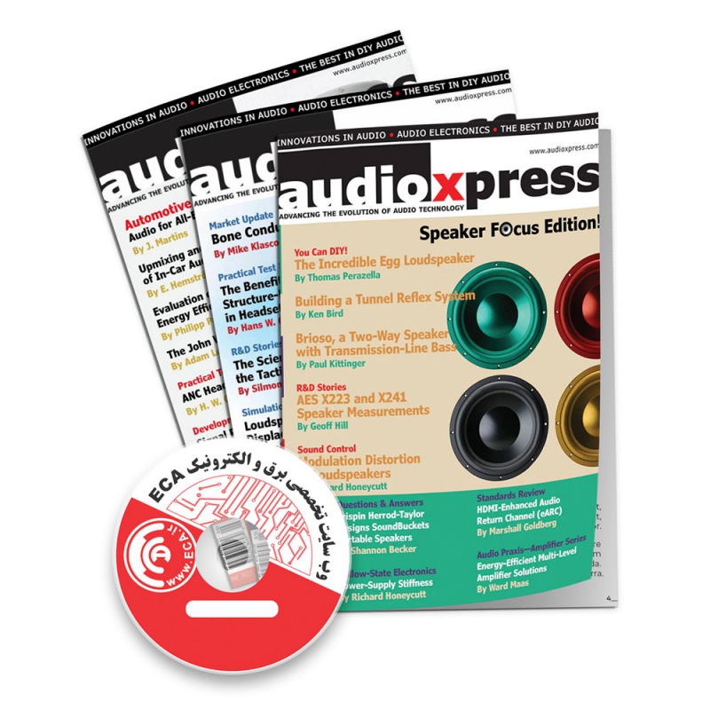 مجموعه 24 ساله مجلات AudioXpress از سال 2001 تا 2024