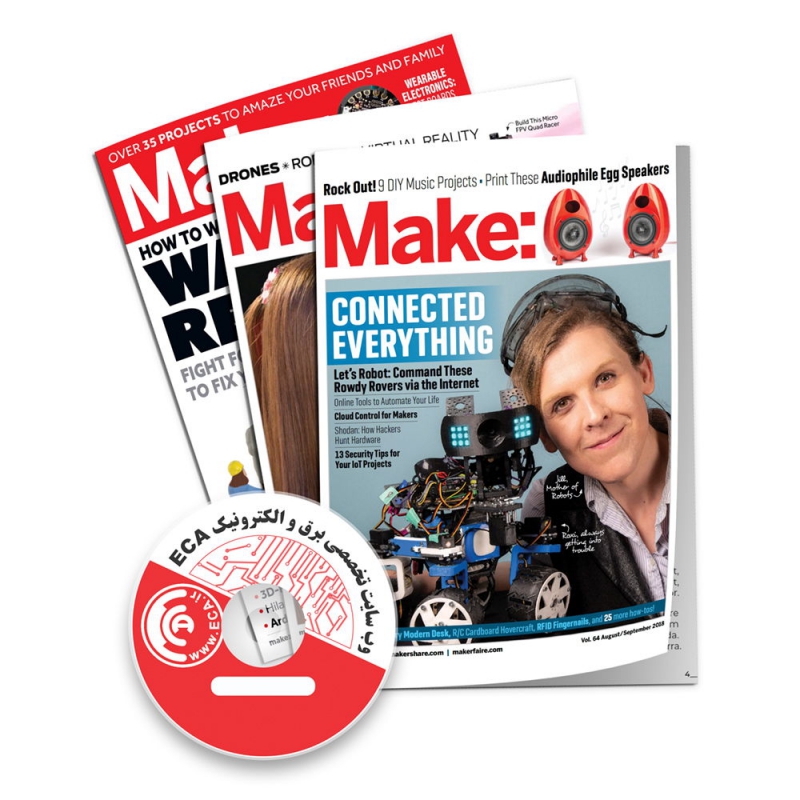 مجموعه مجلات Make (magazine) از شماره 1 تا 76