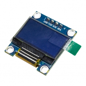ماژول OLED 0.96 inch I2C آبی رزولیشن 128x64