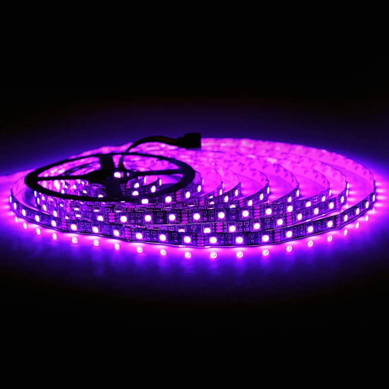 LED نواری بنفش درشت 5050 60Pcs رول 5متری