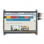 نمایشگر 7 اینچ لمسی دارای ورودی HDMI مناسب برد های دارای پورت HDMI رزولوشن 1024x600