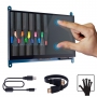 نمایشگر 7 اینچ لمسی دارای ورودی HDMI مناسب برد های دارای پورت HDMI رزولوشن 1024x600