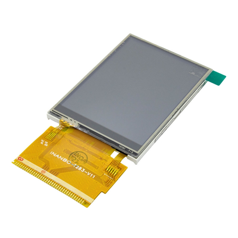 نمایشگر 2.8 اینچ TFT LCD رنگی به همراه تاچ اسکرین با درایور ILI9325