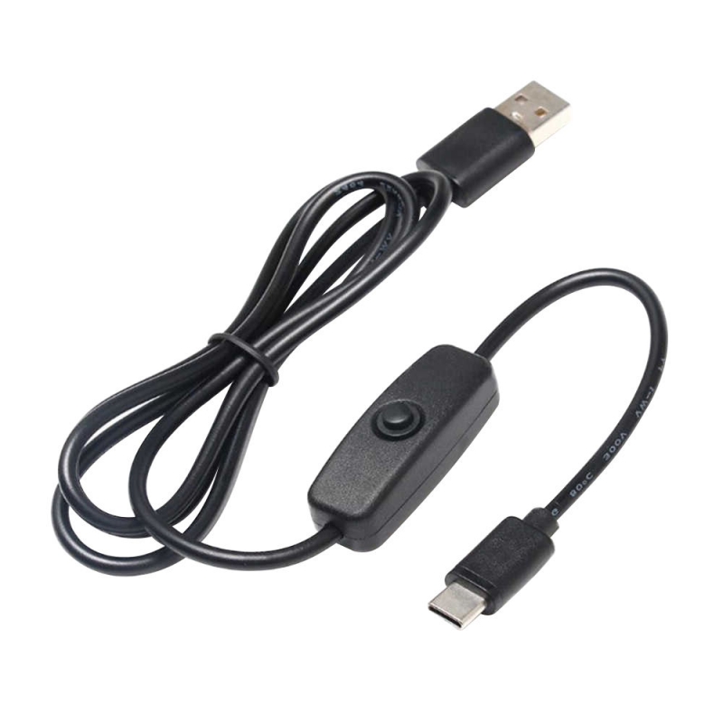 کابل USB به Type-C سوئیچ دار مخصوص رزبری پای