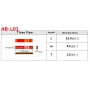 آنتن SMD سرامیکی AB-L01 فرکانس 4G / 5G / LTE