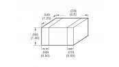 مقاومت 1.13K اهم خیلی دقیق %0.1 پکیج SMD 0805