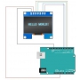 ماژول OLED 0.96 دو رنگ زرد-آبی دارای رابط I2C و SPI