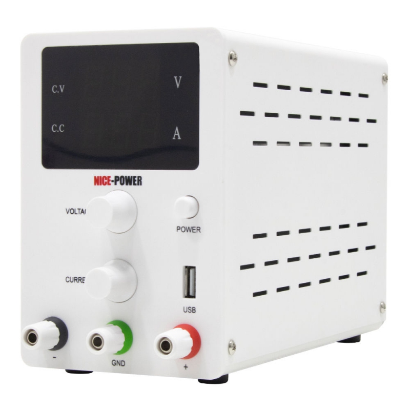منبع تغذیه دیجیتال 0 تا 30 ولت 10 آمپر NICE-POWER مدل R-SPS3010