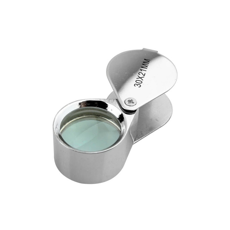 ذره بین تاشو فلزی 30X مدل MG55367