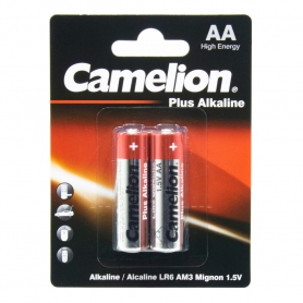 باتری قلمی آلکالاین دوتایی مارک Camelion پک Plus Alkaline