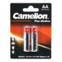 باتری قلمی آلکالاین دوتایی مارک Camelion پک Plus Alkaline