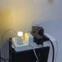 چراغ اضطراری USB LED گرد مهتابی