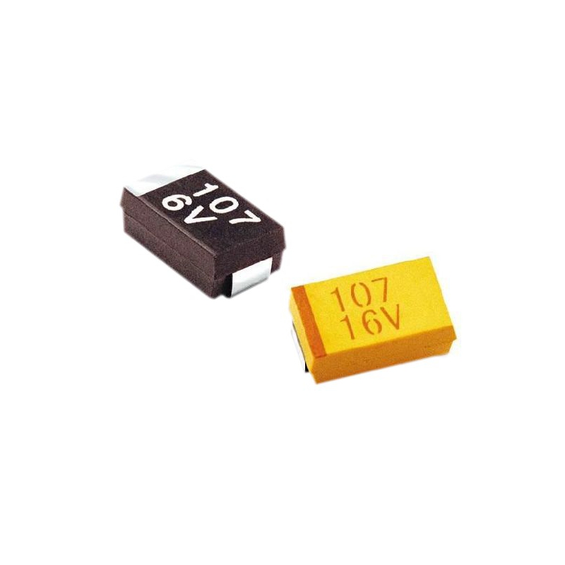 خازن تانتال SMD 10uF / 25V پکیج C