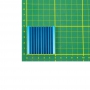 هیت سینک آلومینیومی آبی 49x49x11mm